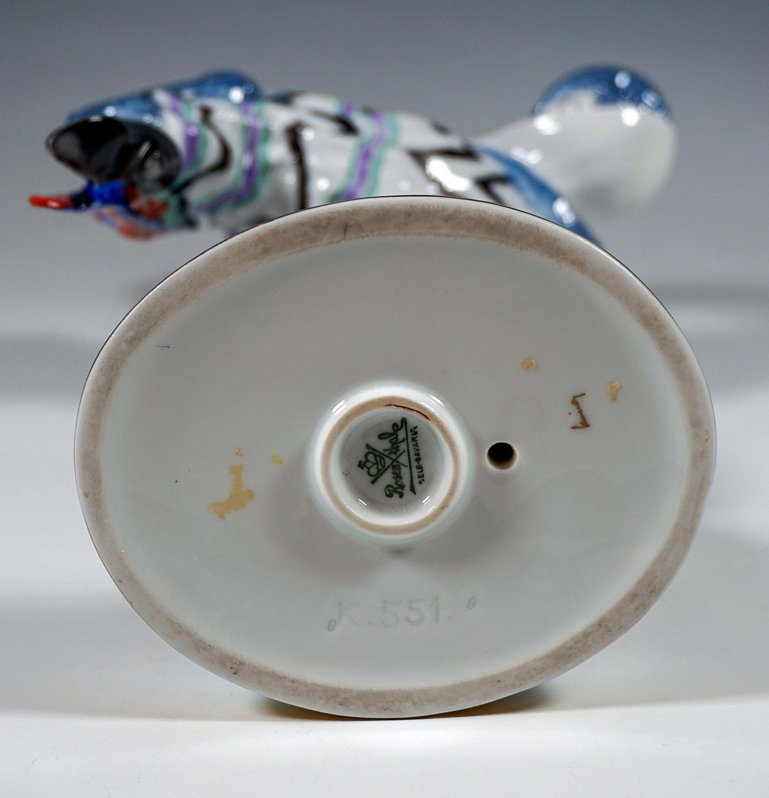 Art Déco Porcelain Figurine 'Merry March', C. Holzer Defanti, Rosenthal Germany photo buy
