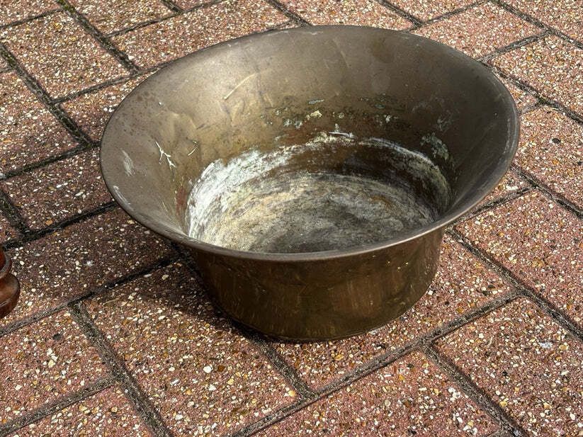 Victorian Walnut Peat Bucket, Coal / Kindling. photo vintage