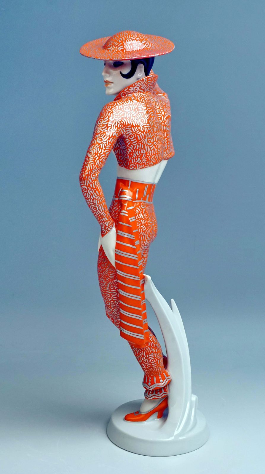 Art Deco Figurine Spanish Lady Dancer 'Carmen' Rosenthal Germany Height 15.94 In photo Home Decor