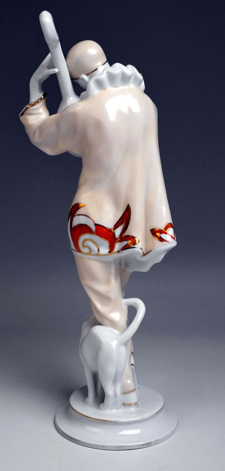 Rosenthal Art Déco Figurine Pierrot 'Ash Wednesday' Max Valentin Germany, 1922 photo vinterior