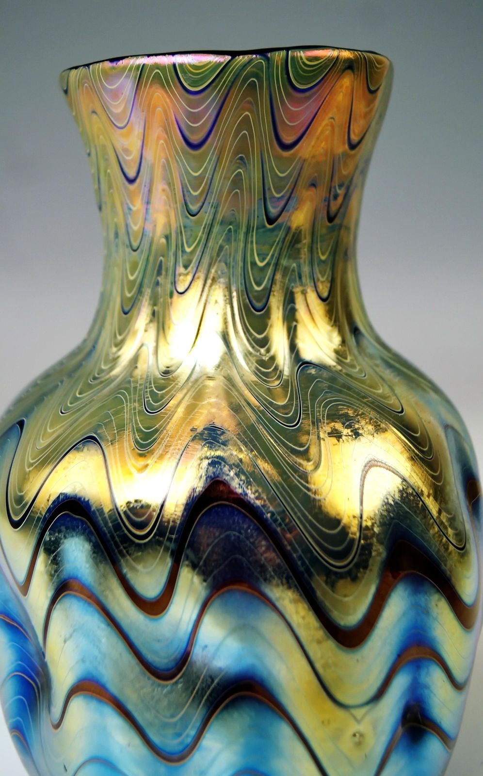 Vase Loetz Widow Klostermuehle Bohemia Art Nouveau Phaenomen Genre 6893 C.1900 photo buy