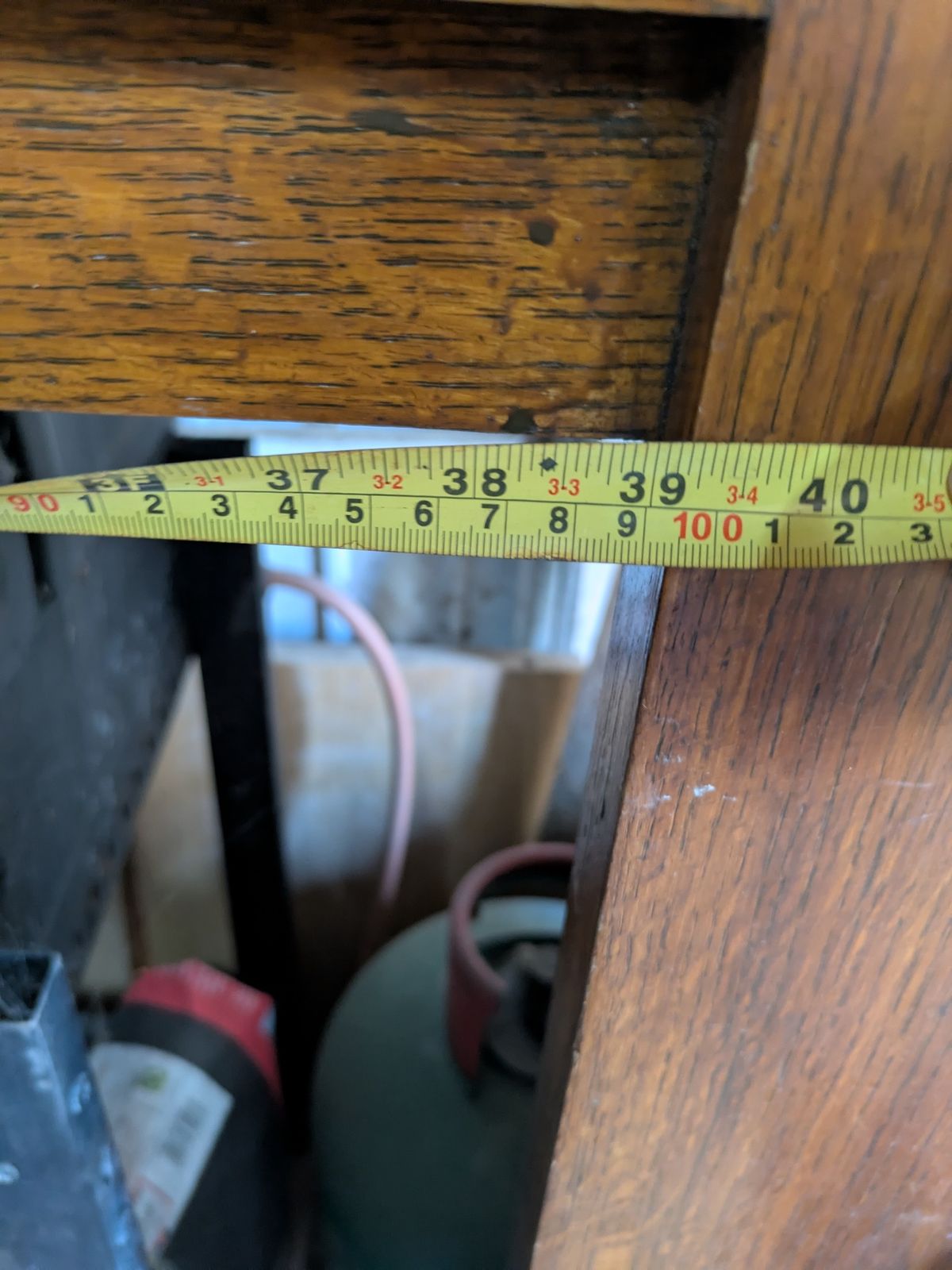 1930's Original Oak Fire Surround photo 50.0