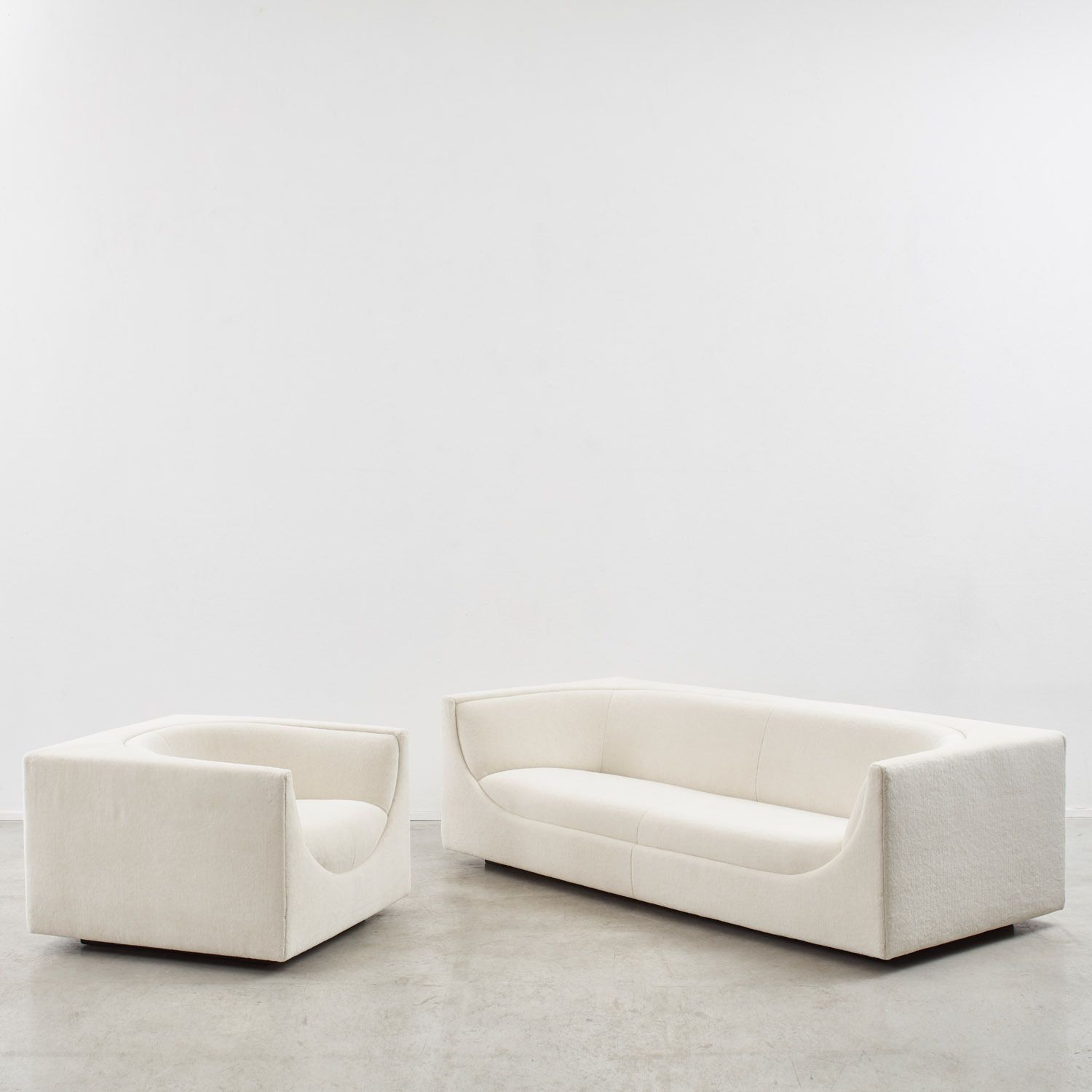 photo for sale Jorge Zalszupin Cubo Three Seater Sofa L’atelier Brazil, Brazil, 1970