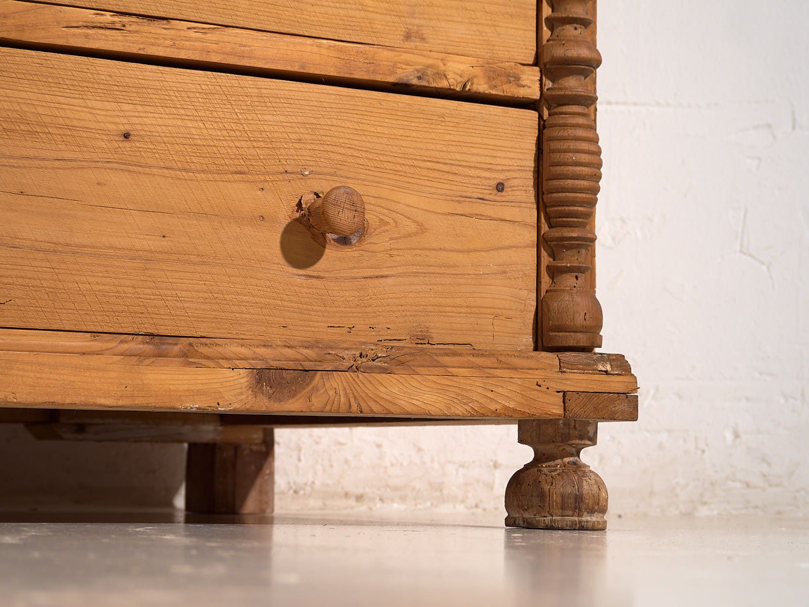 French Provencal Antique Chest Of Drawers (C.1920) #50 photo for sale