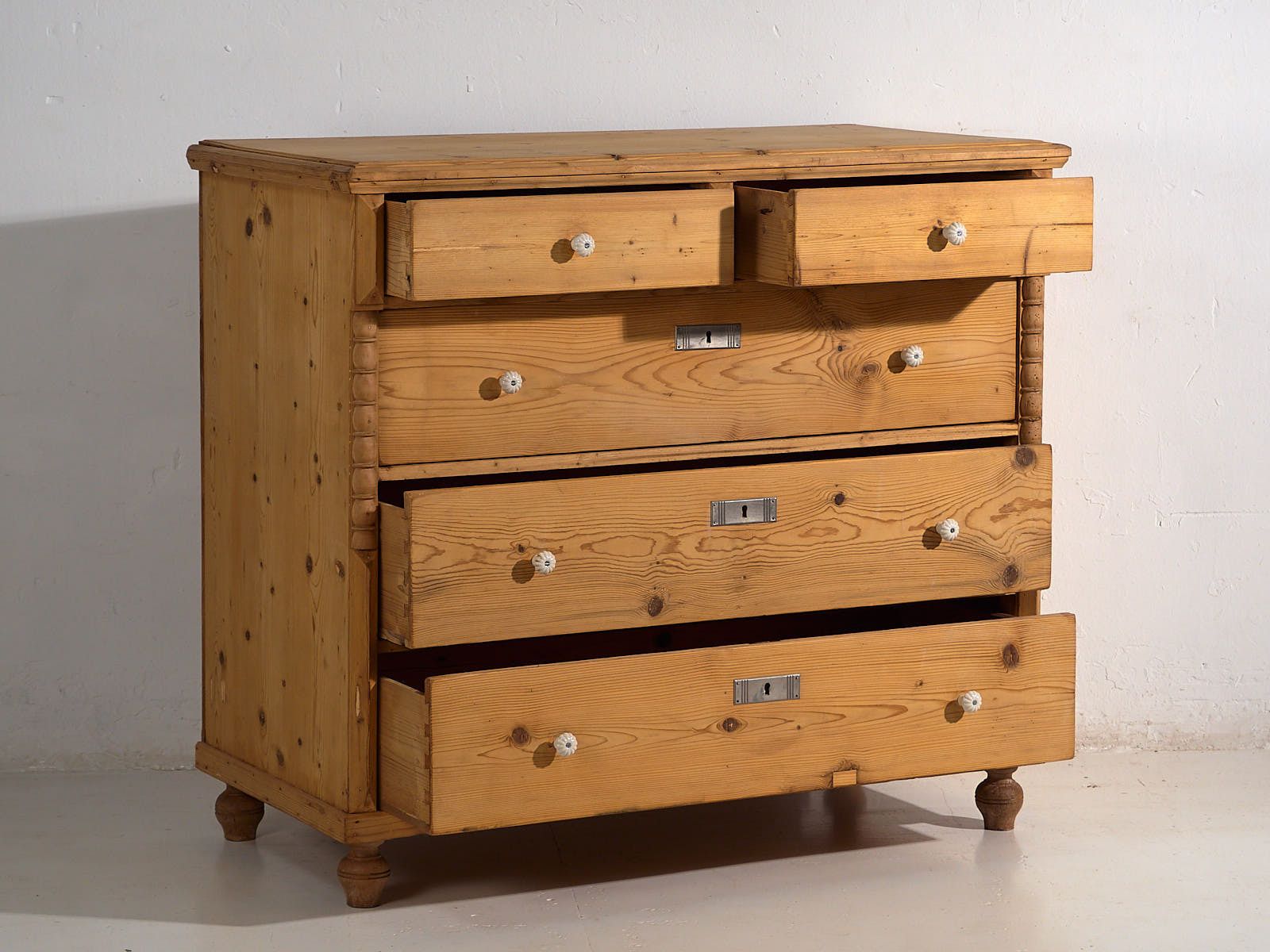 Large Antique Chest Of Drawers (C.1920) #83 photo Furniture