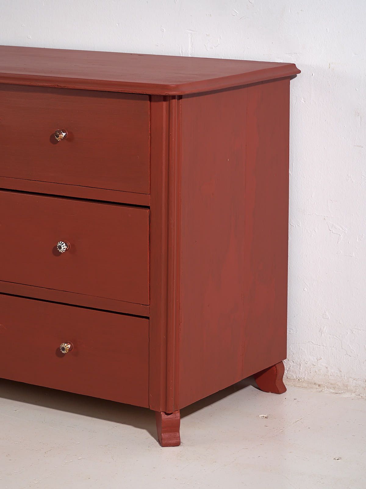 Antique Red Terracotta Chest Of Drawers (C.1920) #91 photo buy