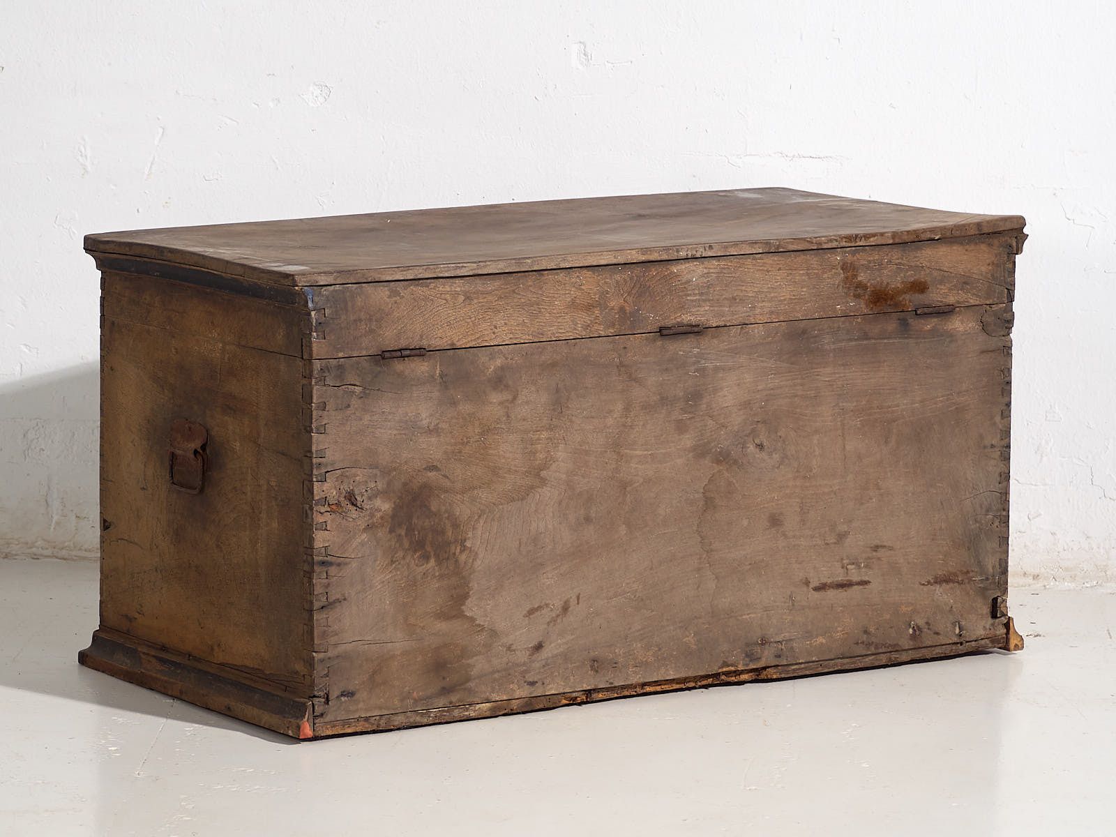 Antique Chest With Engraved Floral Motifs (C.1920) #14 photo vintage