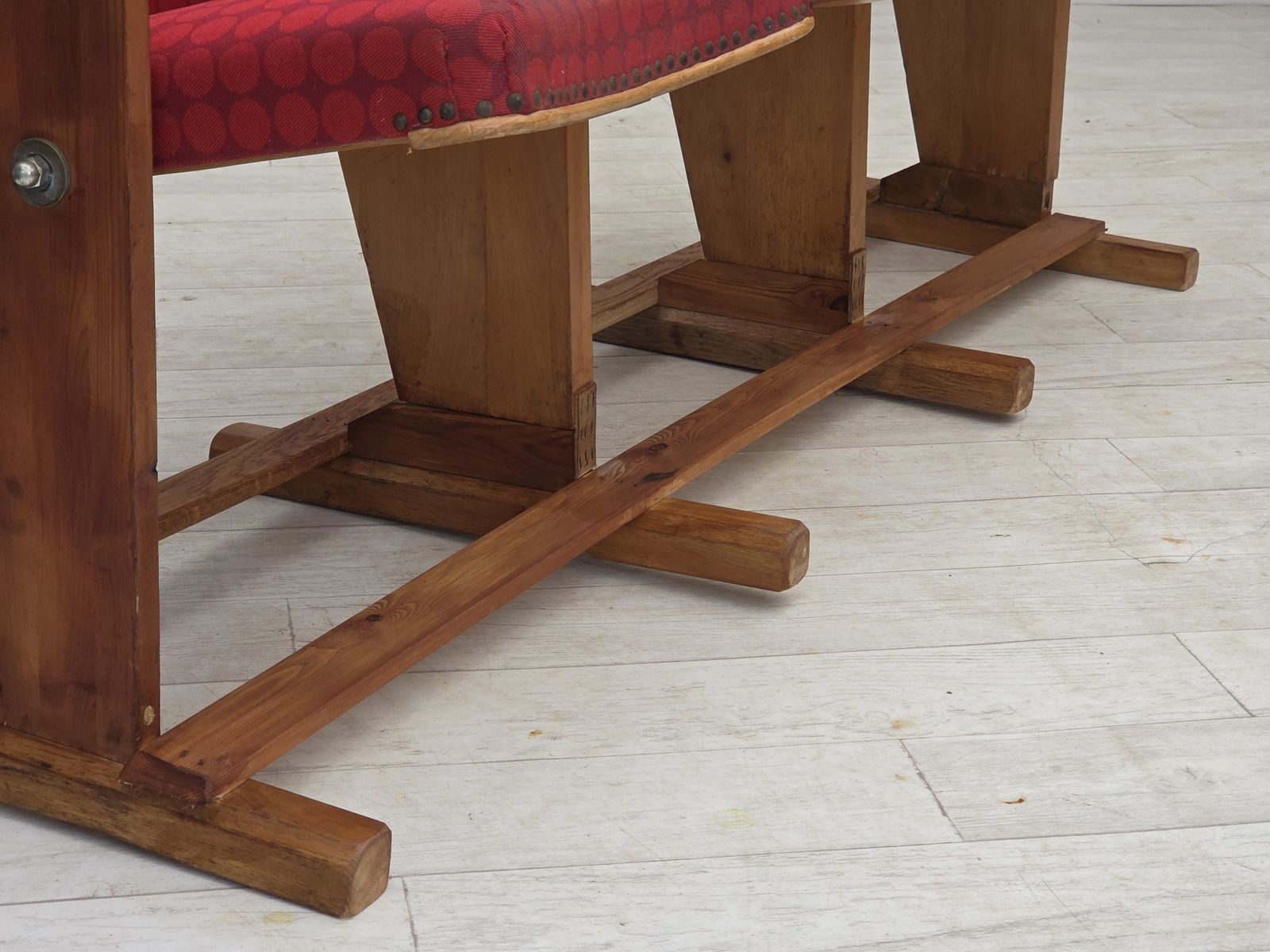 1960s, Danish Cinema/Theater Armchairs, Original Condition. photo vintage