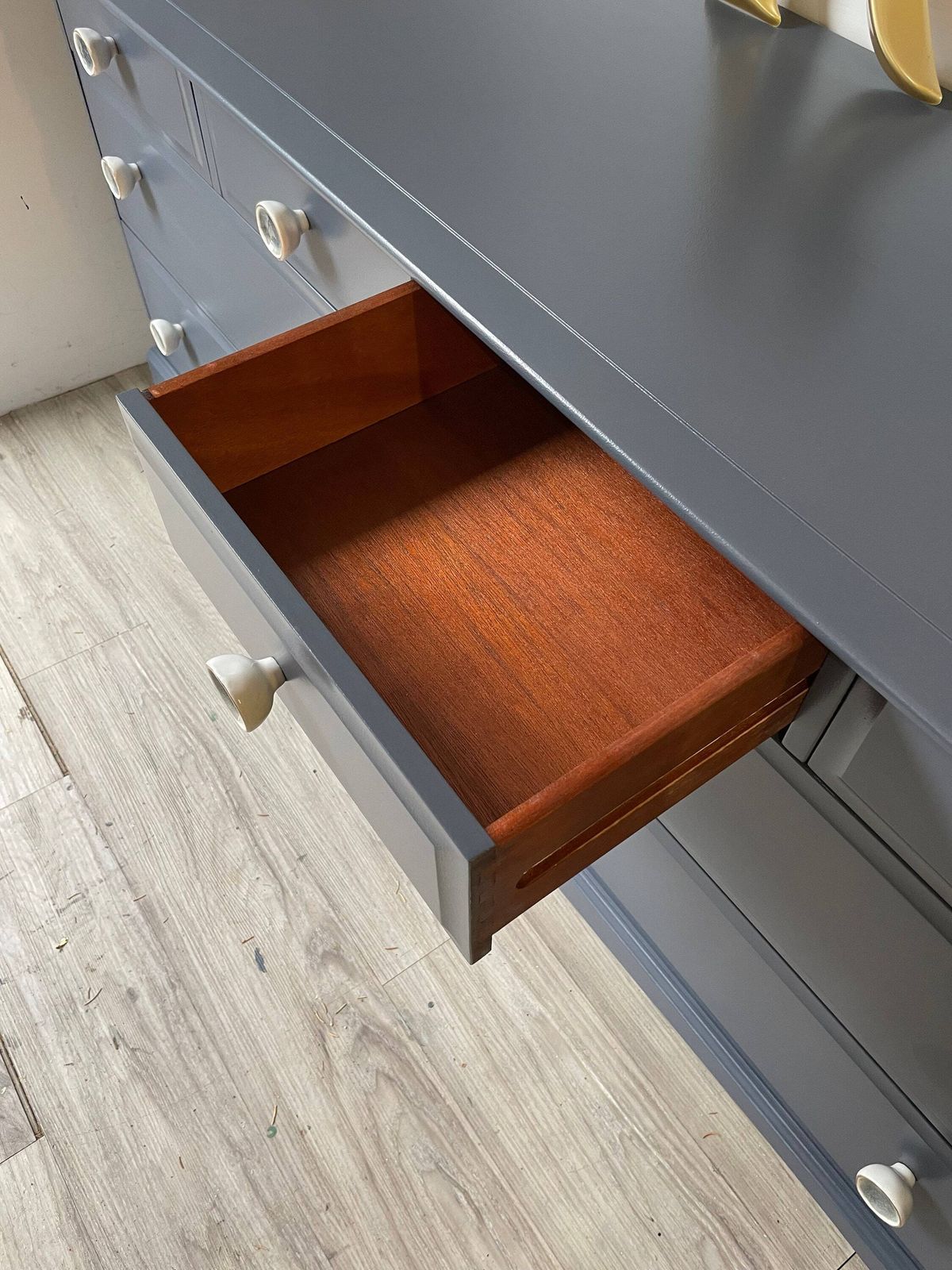 photo furniture Stag Minstrel Furniture, Captains Chest, Blue