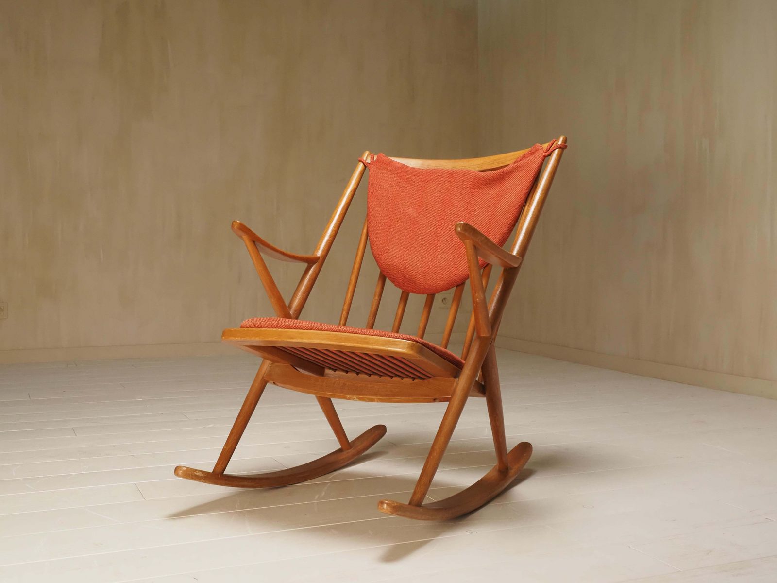 Frank Reenskaug Rocking Chair Model No.182 photo vintage
