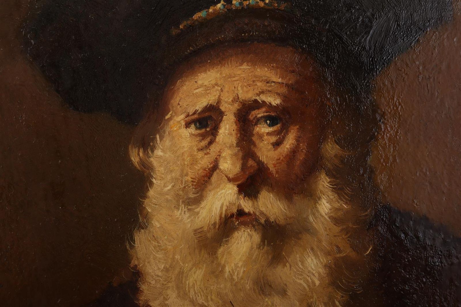 Portrait Of A Man By Evert Jan Ligtelijn In The Style Of Rembrandt Van Rijn photo furniture