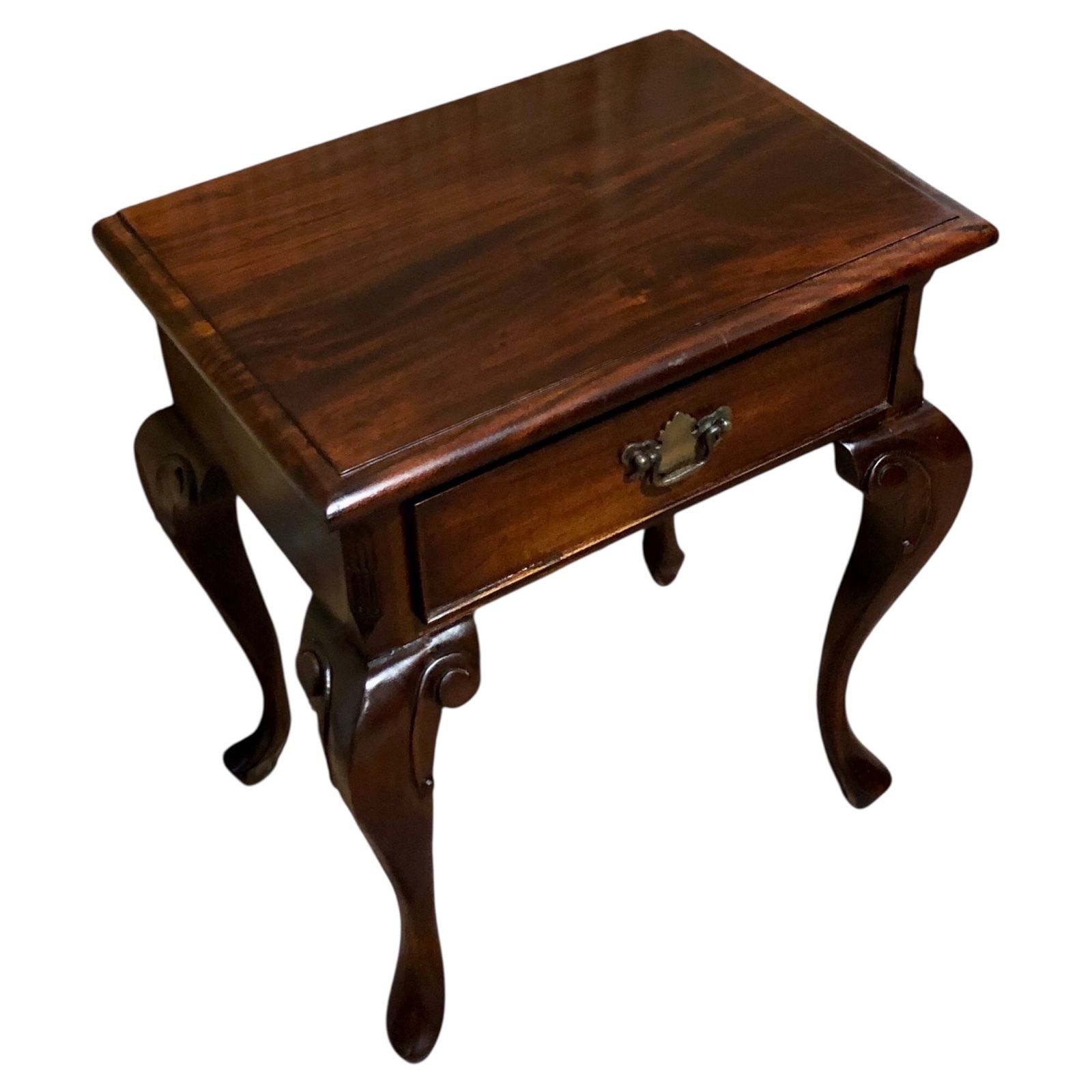Handsome Small Vintage Bedside Table