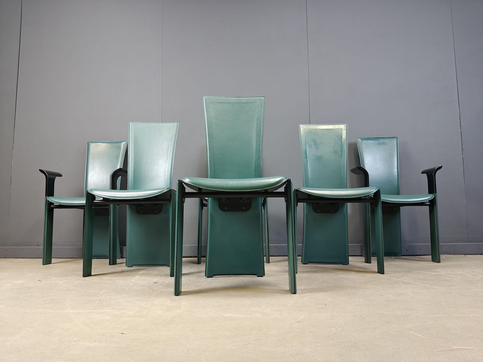 Vintage Dining Chairs By Pietro Costantini, 1980s, Set Of 6 photo 1250.0