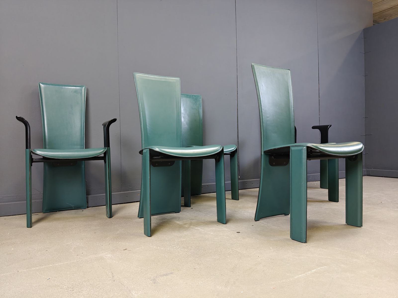 photo furniture Vintage Dining Chairs By Pietro Costantini, 1980s, Set Of 6