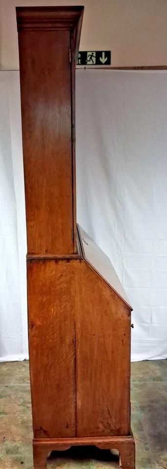 photo for sale Antique Georgian Bureau Bookcase
