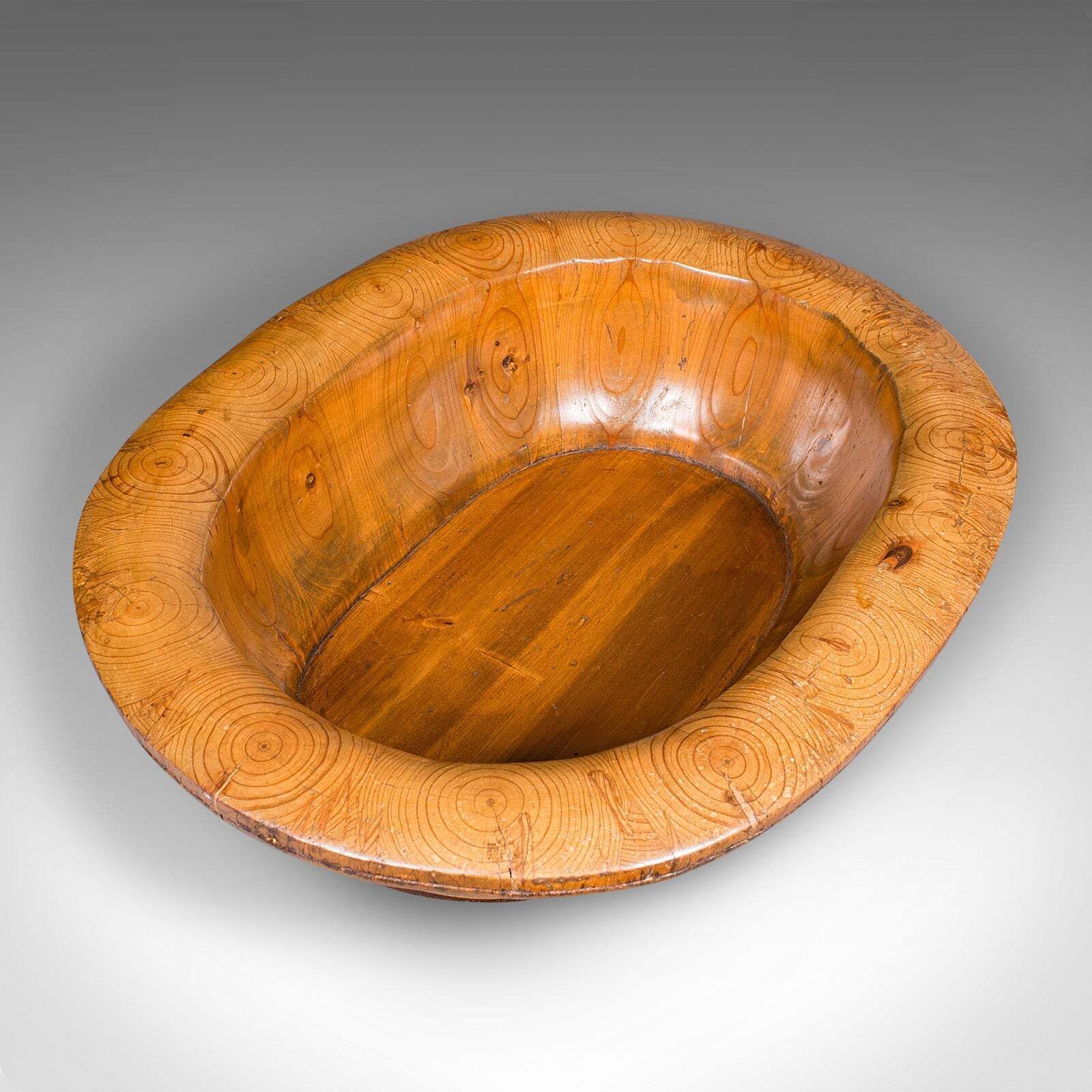 Antique Boulangerie Display Basket, French Cedar, Shop Produce Stand, Victorian photo vinterior