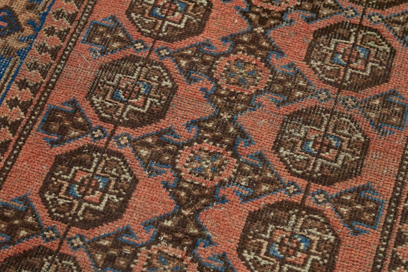 Vintage Hand Knotted Runner Rug 105 Cm X 327 Cm photo 817.0