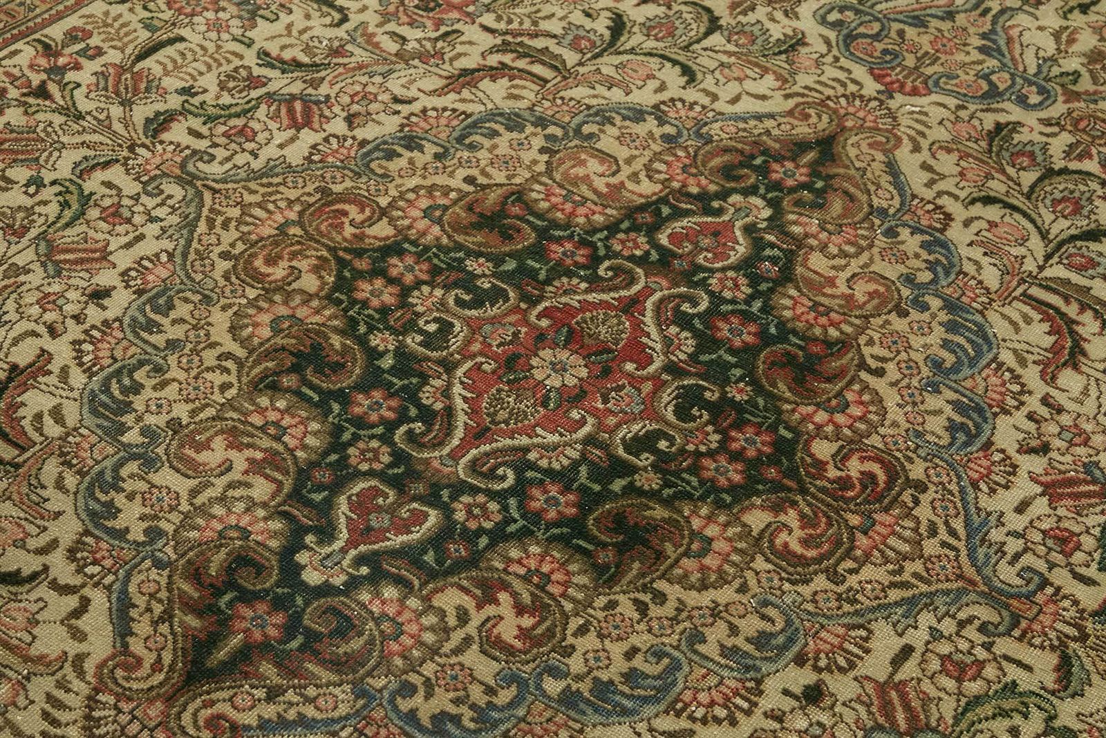 Vintage Hand Knotted Large Area Rug 231 Cm X 344 Cm photo 1893.0