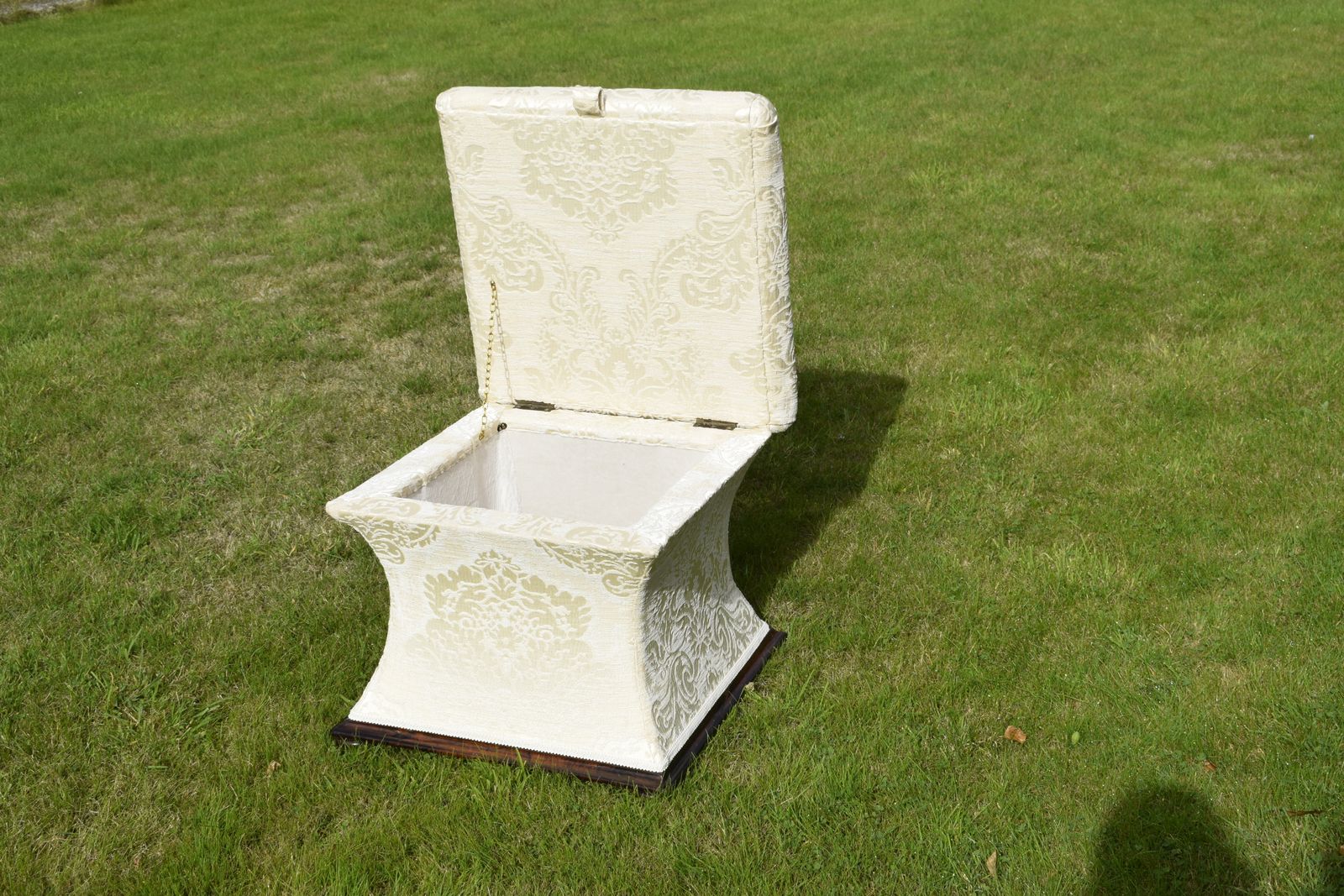 Regency Upholstered Ottoman, 1800s photo buy