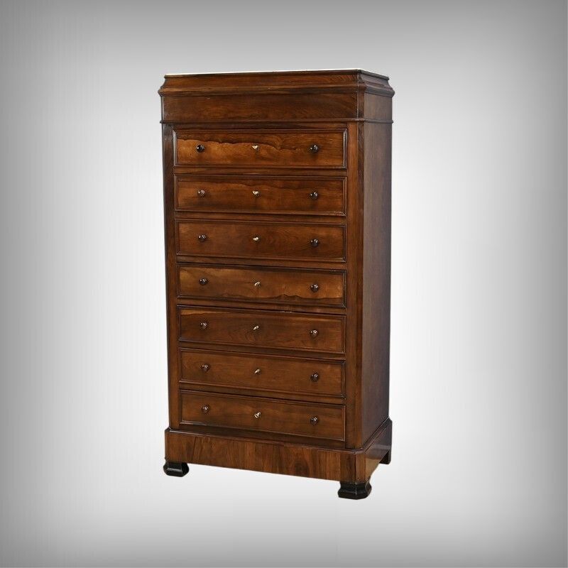 Rosewood Weekly Secretary – Late 19th Century photo furniture