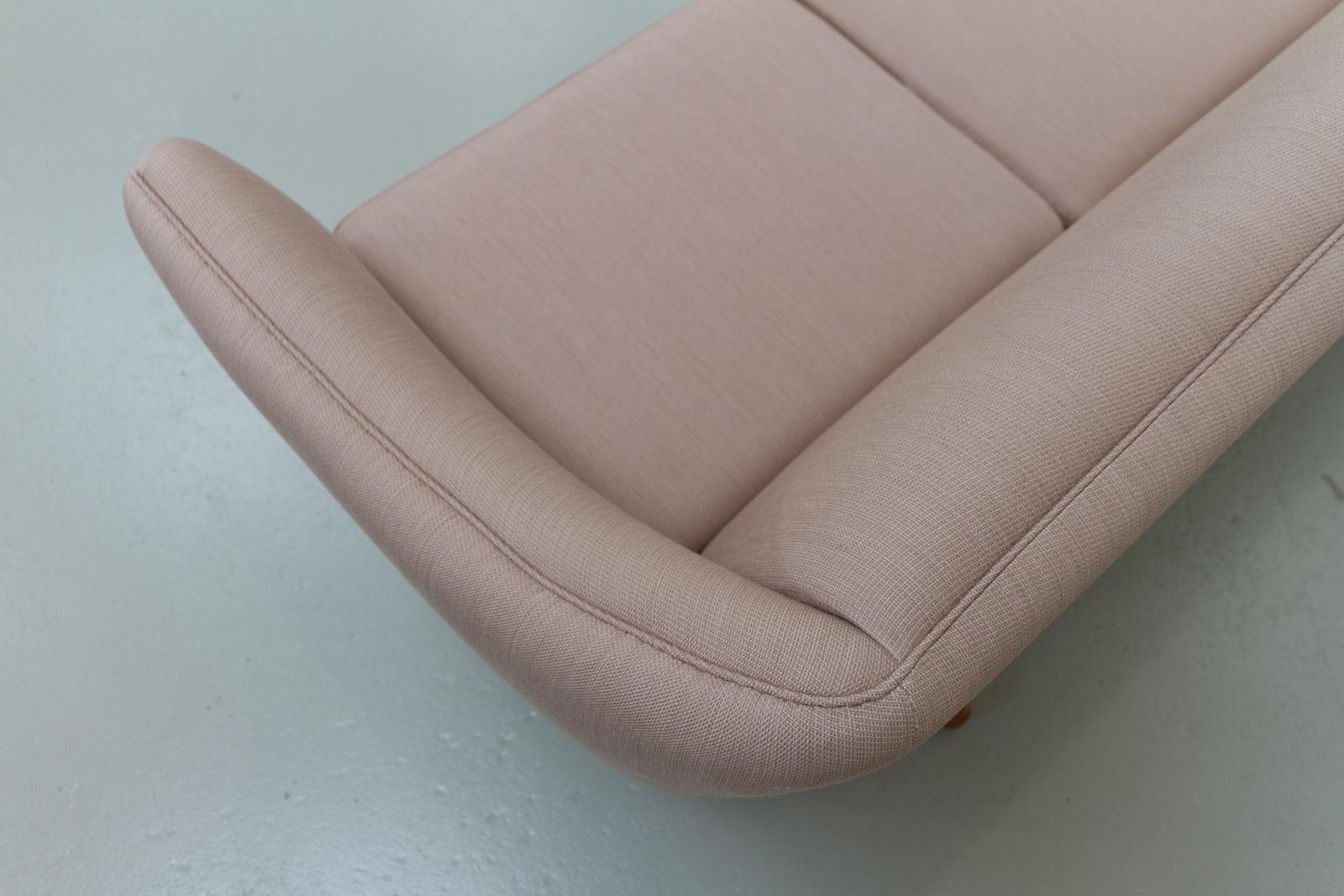 Furniture Mid Century Danish 3 Seater Sofa Ml 140 By Illum Wikkelsø, 1960s. photo