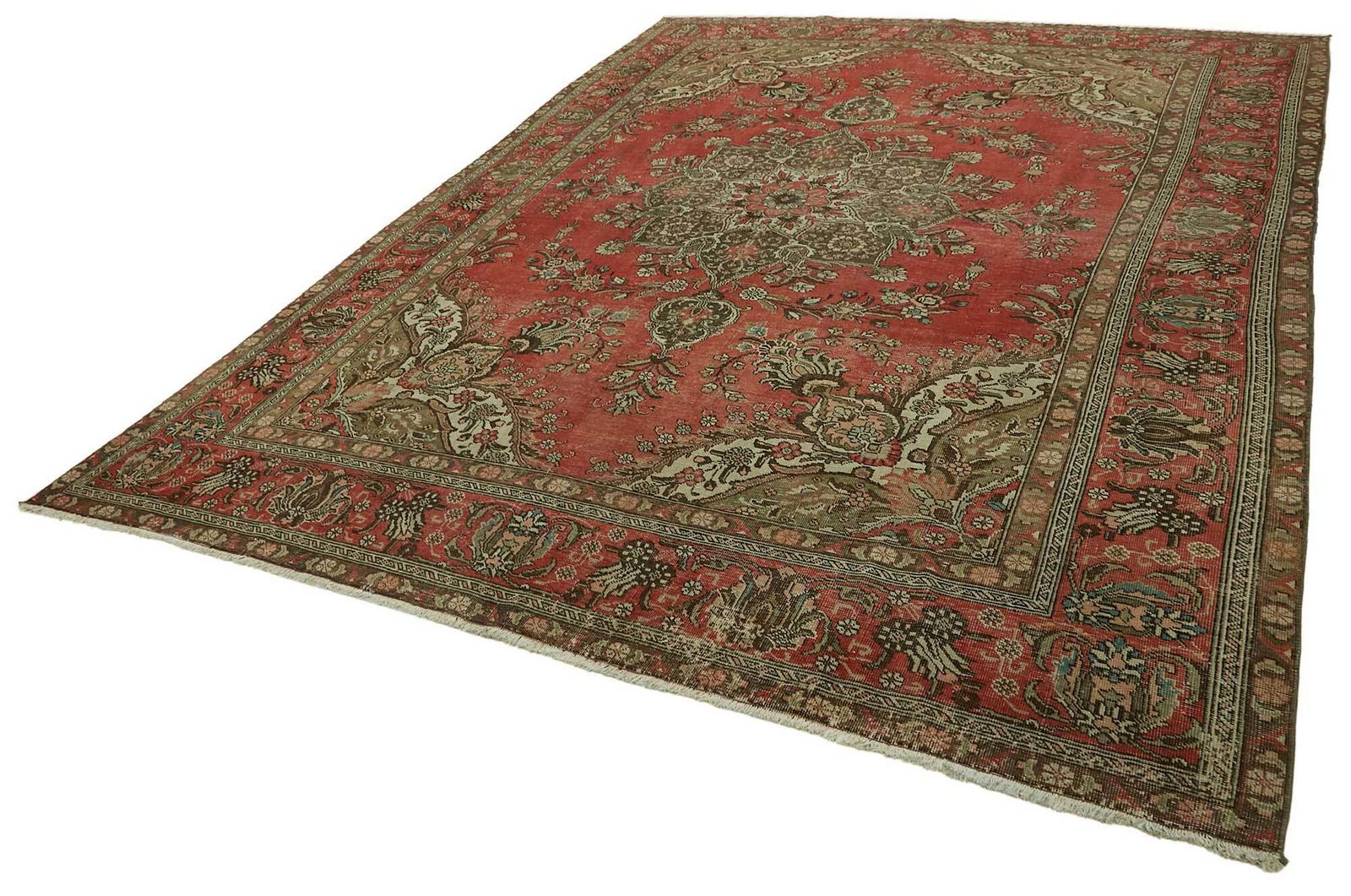 Vintage Hand Knotted Large Area Rug 307 Cm X 412 Cm photo for sale