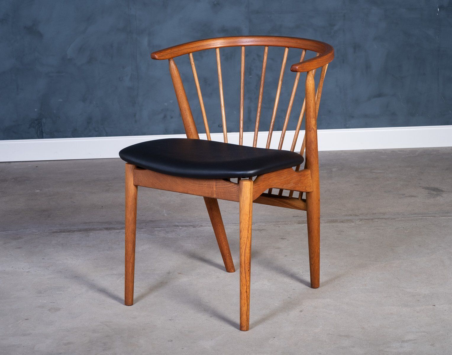Teak And Oak Chair By Helge Sibast For Sibast Møbelfabrik, Denmark, 1960s