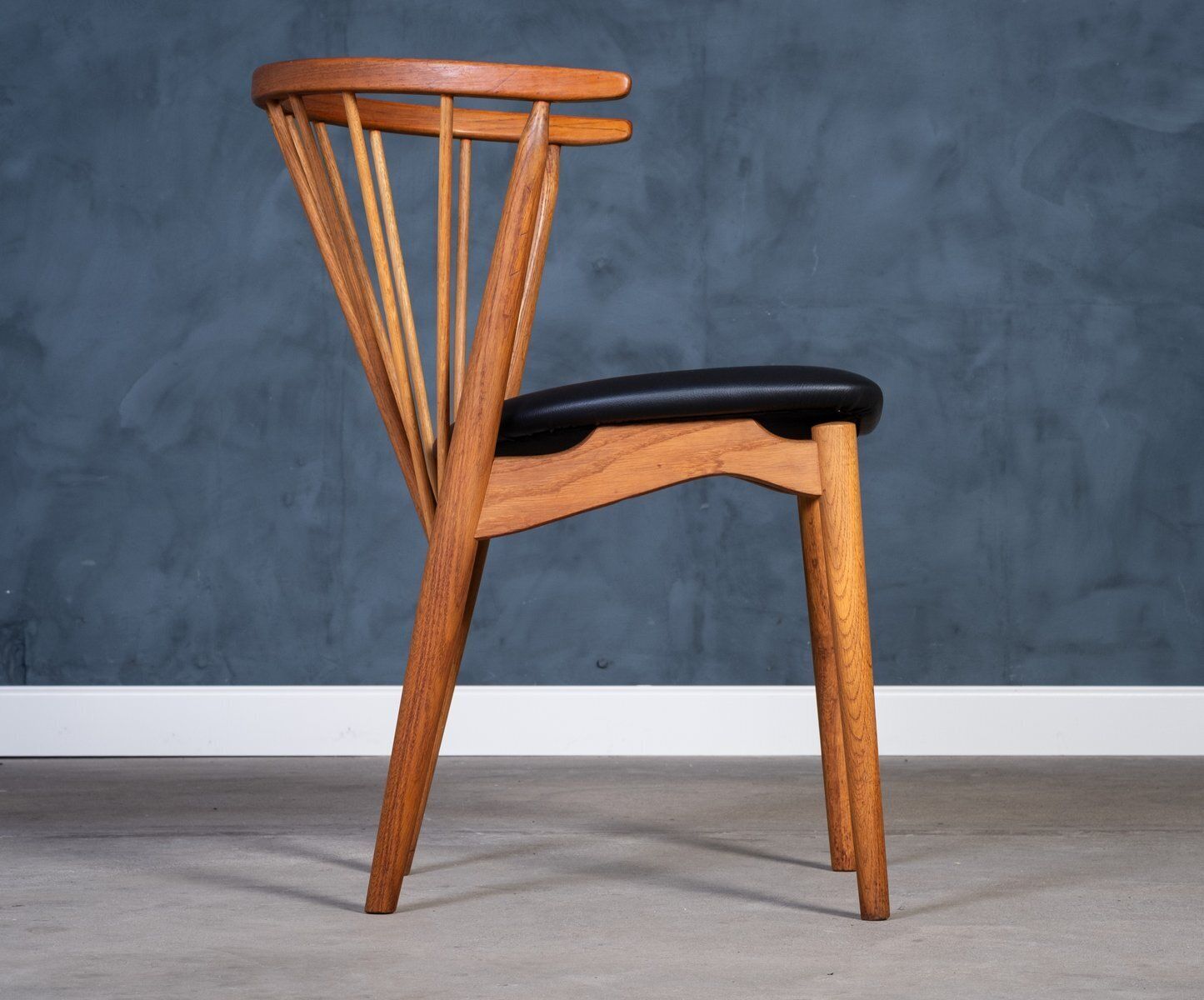 Teak And Oak Chair By Helge Sibast For Sibast Møbelfabrik, Denmark, 1960s photo 768.0
