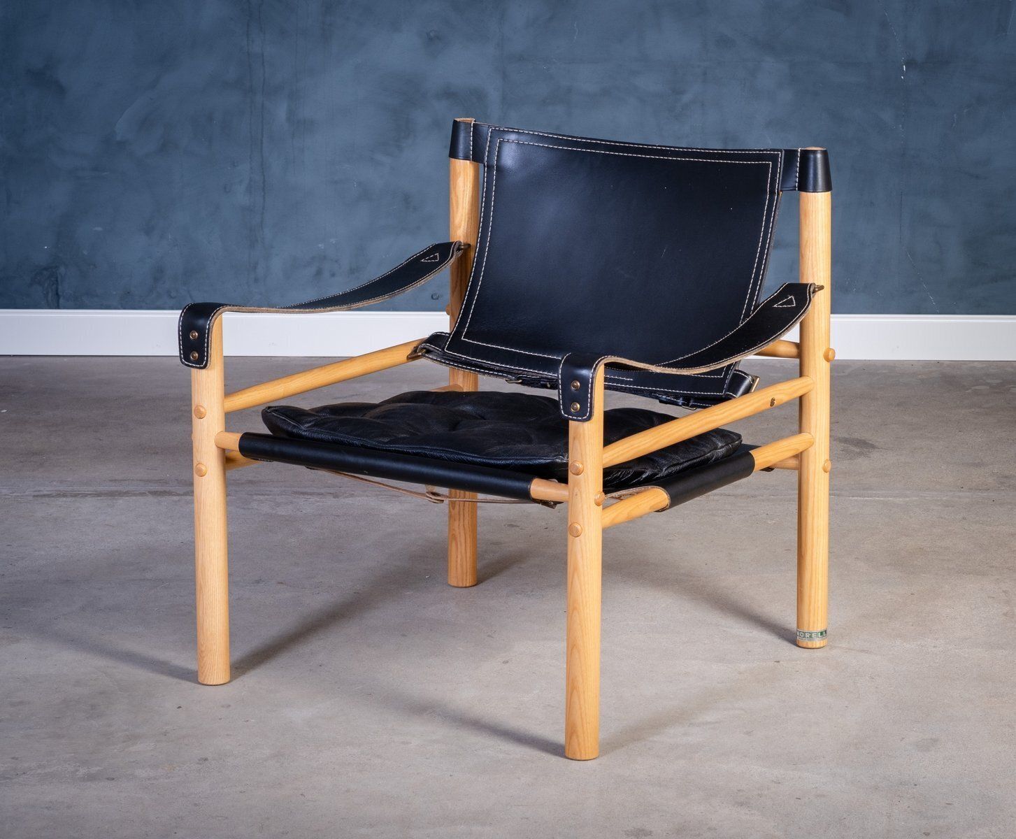 Set Of Safari Chairs By Arne Norell For Arne Norell Ab Sweden, 1960s photo vintage