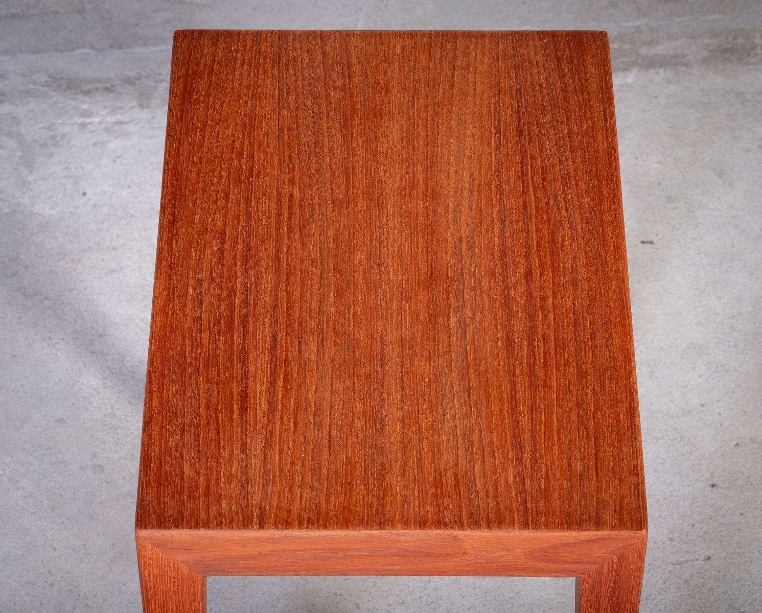 Furniture Nesting Tables In Teak By Severin Hansen For Haslev Møbelfabrik, 1950s, Set Of 3 photo