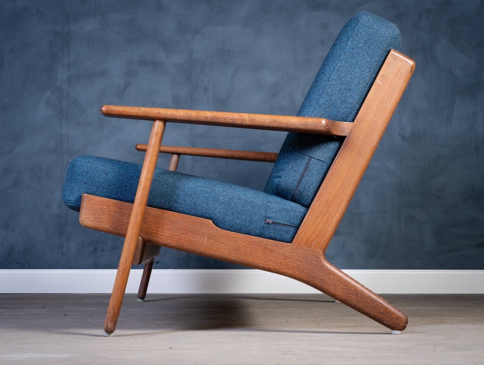 Ge290 Three Seater Sofa In Oak By Hans J. Wegner For Getama, 1960s photo Furniture