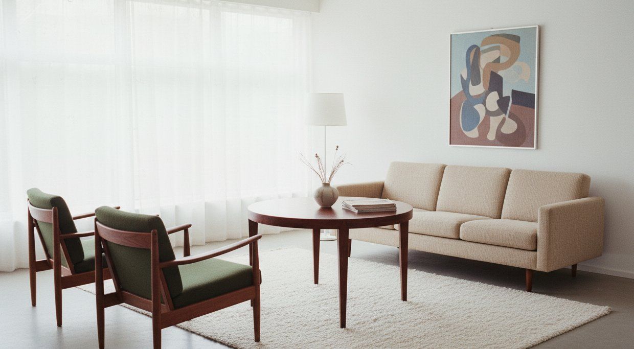 Rosewood Coffee Table By Severin Hansen For Haslev Møbelfabrik, 1950s photo furniture