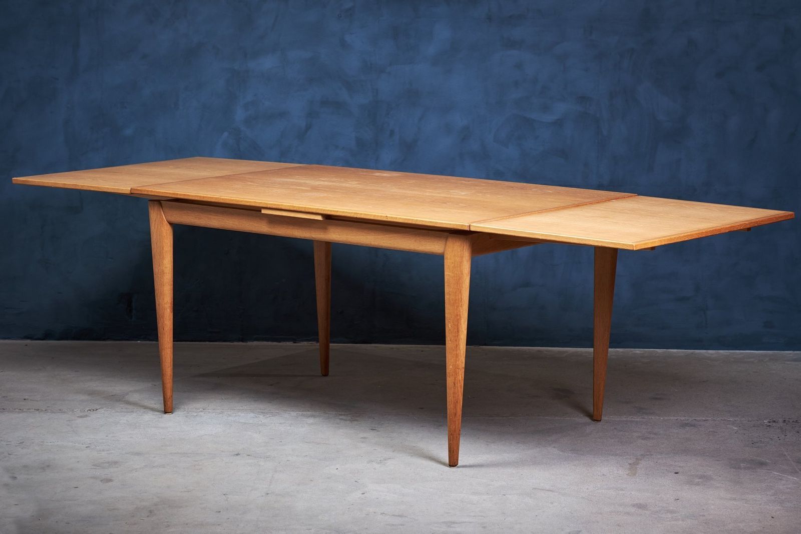 Uitschuifbare Eiken Eettafel Van N.O. Møller, Ca. Jaren 1960 photo Meubels
