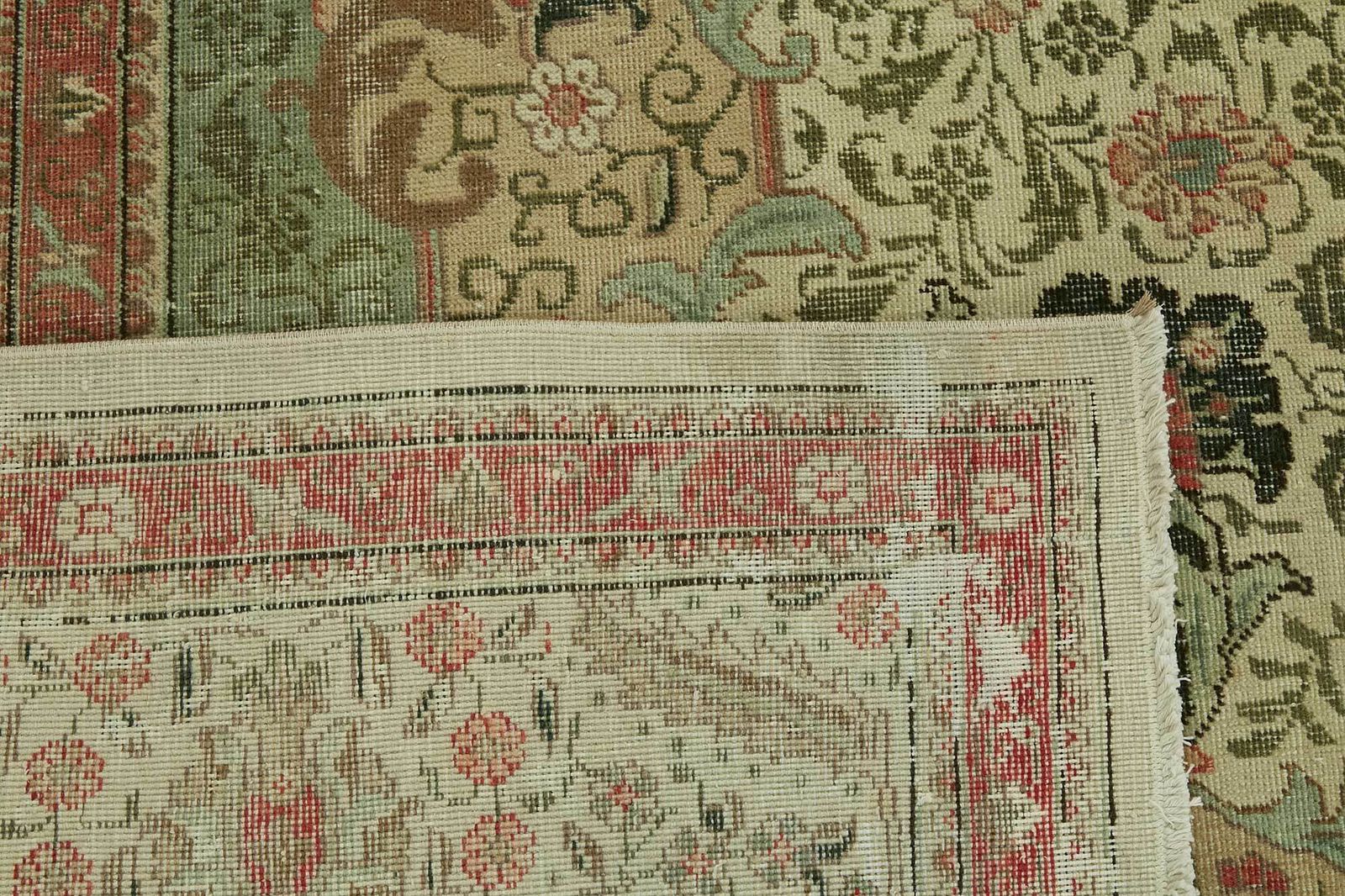 Large Area Vintage Hand Knotted Rug 294 Cm X 385 Cm photo buy