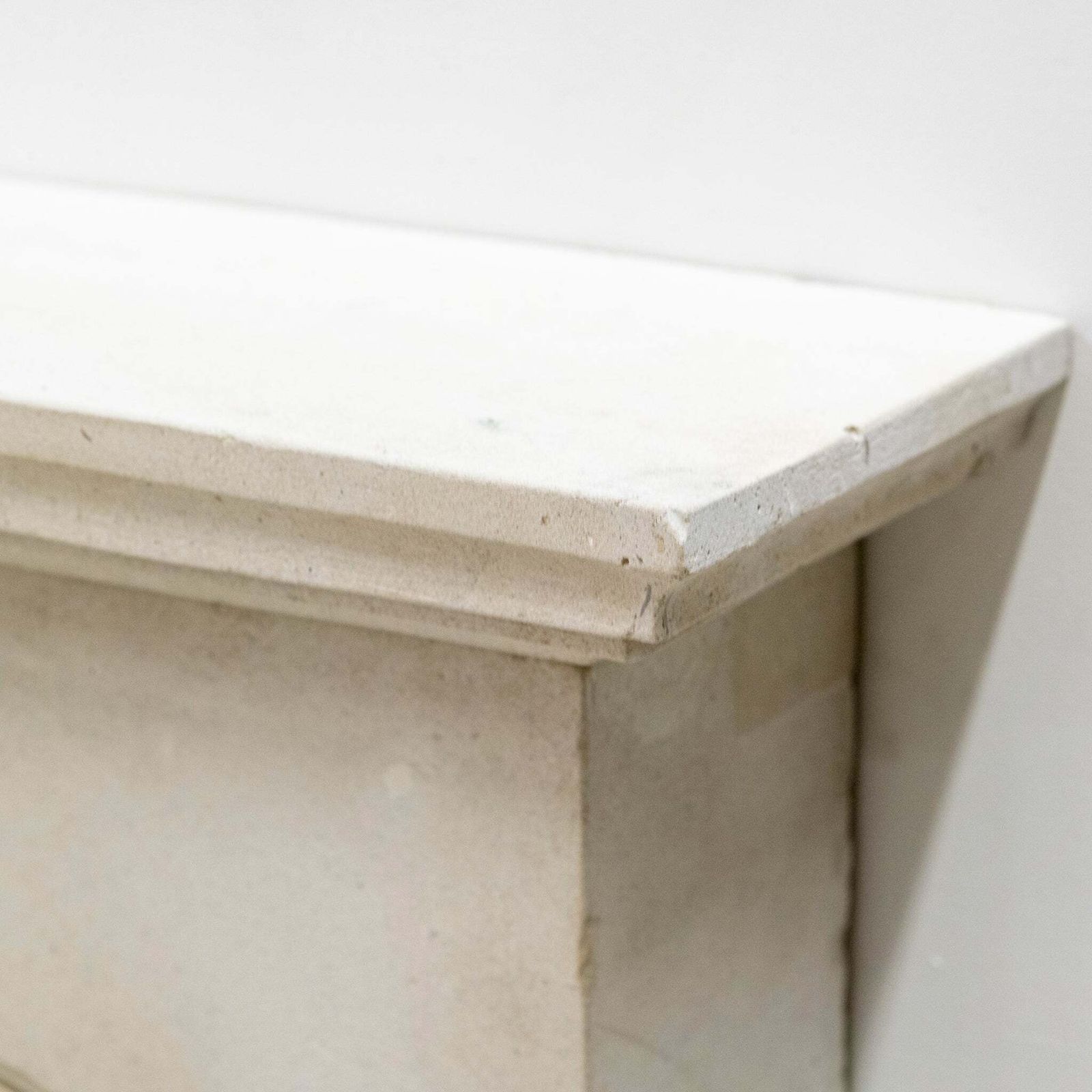 Antique Carved Stone Architectural Fireplace Surround photo vinterior