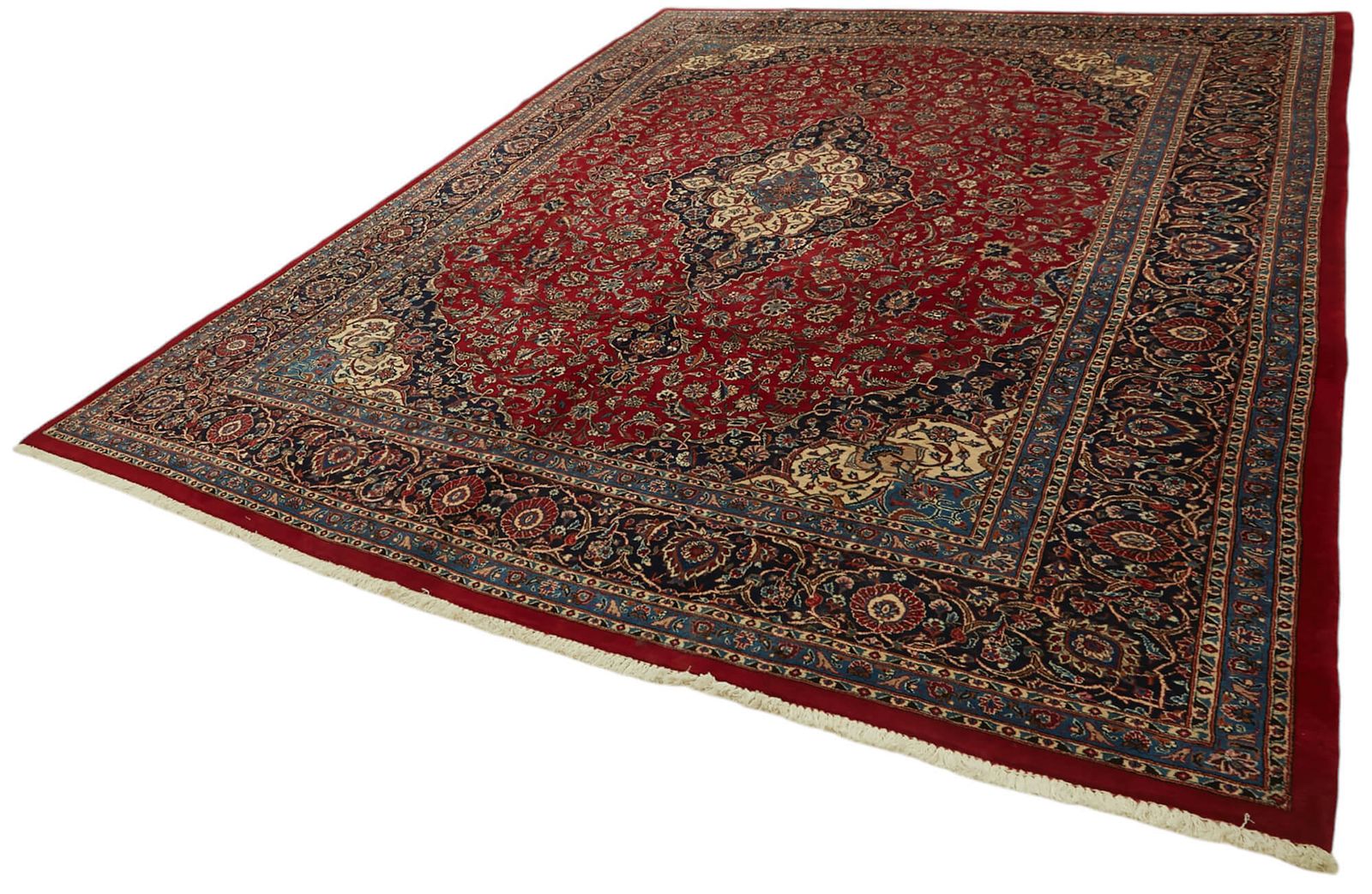 10x13 Vintage Hand Knotted Rug   47150 photo for sale