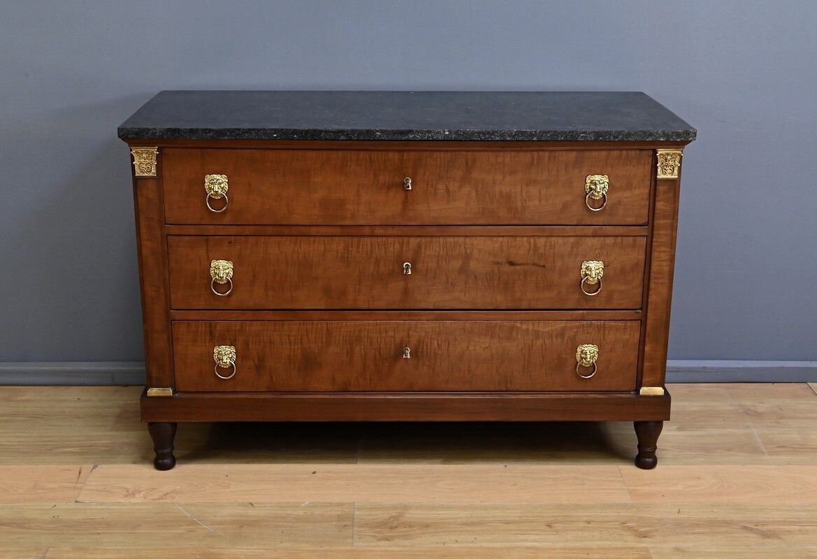 Return From Egypt Chest Of Drawers In Mahogany, Empire Period – Early 19th Century photo vinterior