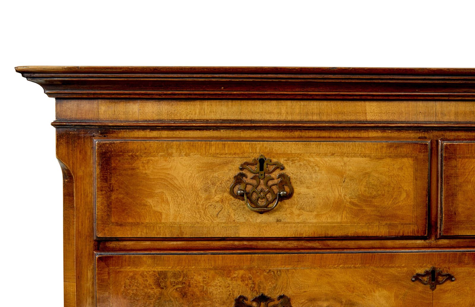 Late Georgian 19th Century Walnut Chest On Chest photo for sale