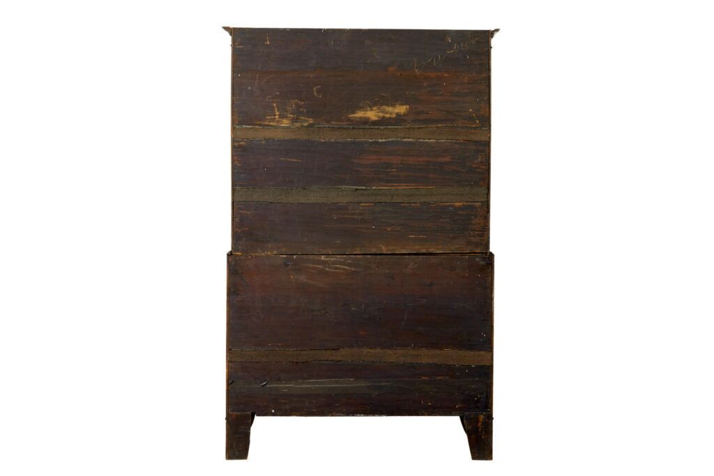 Late Georgian 19th Century Walnut Chest On Chest photo 4015.0