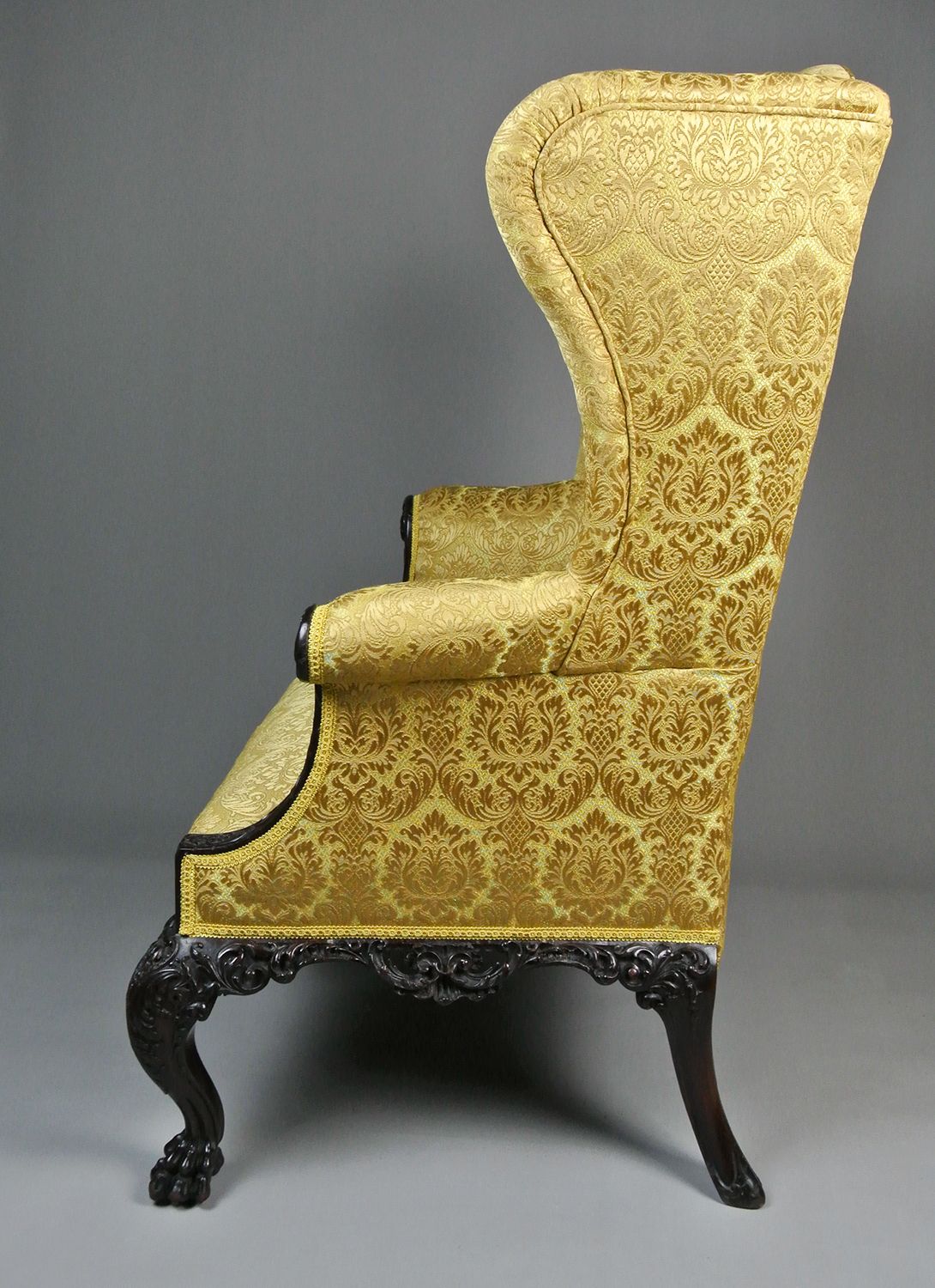 18th Century Wingback Chair In The Irish Manner C. 1765 photo Furniture