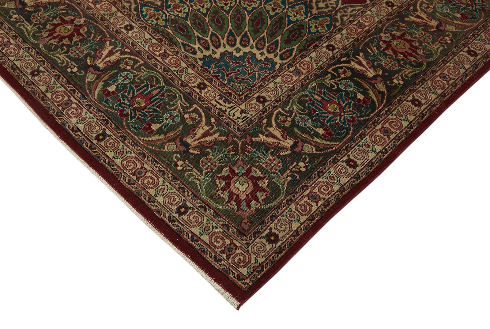 9x12 Vintage Hand Knotted Rug 47185 photo Textiles
