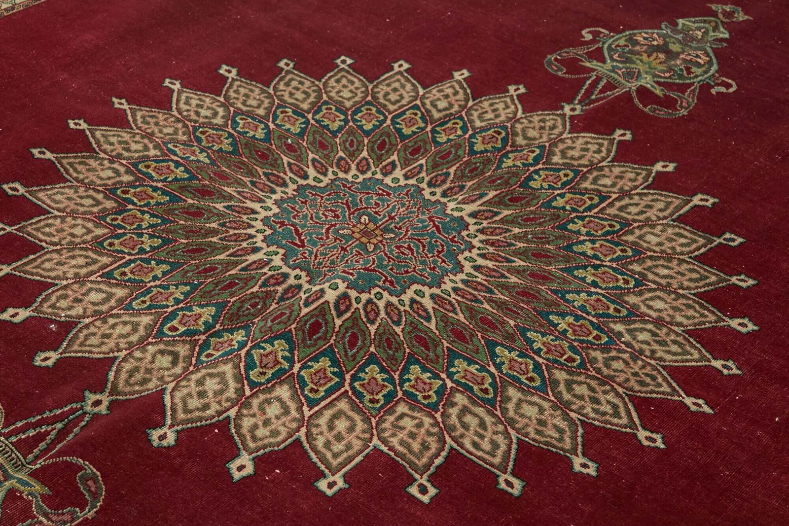 9x12 Vintage Hand Knotted Rug 47185 photo 2518.0