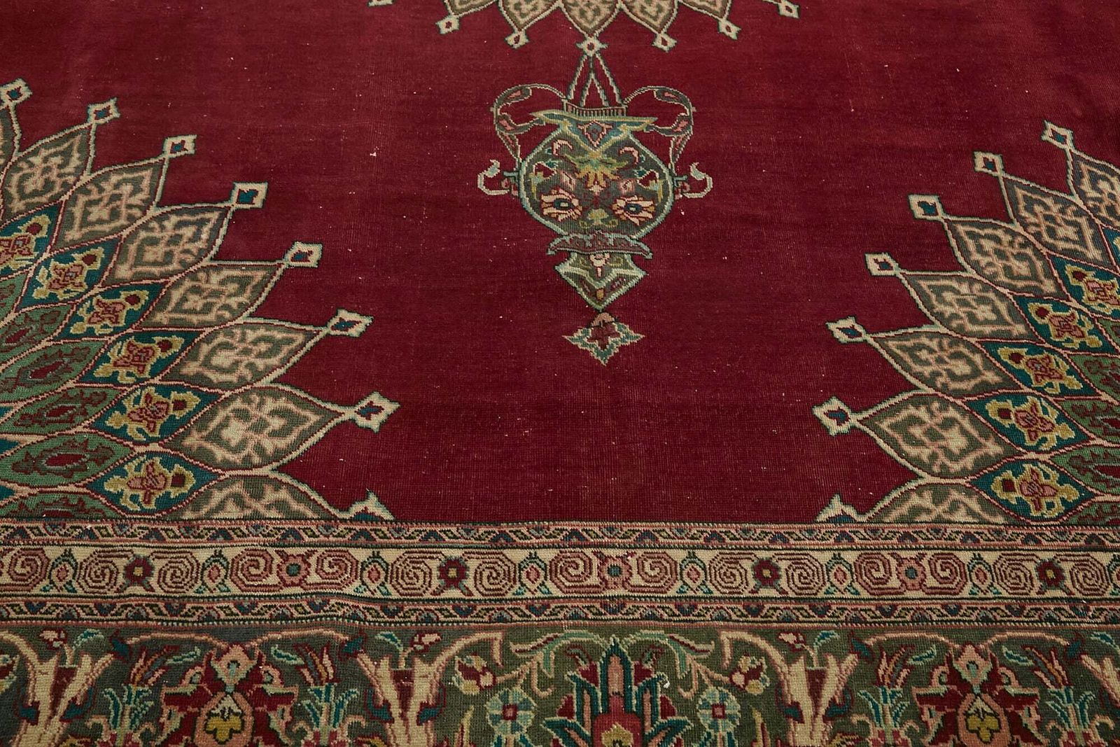 photo for sale 9x12 Vintage Hand Knotted Rug 47185