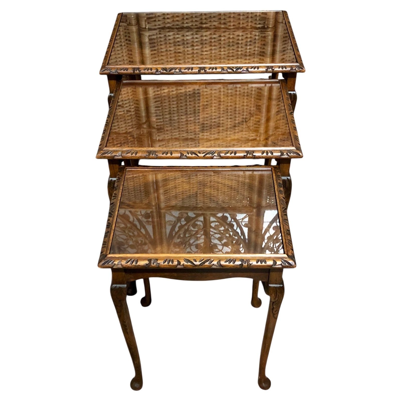 Handsome Vintage Nest Of Tables/Coffee Tables photo furniture