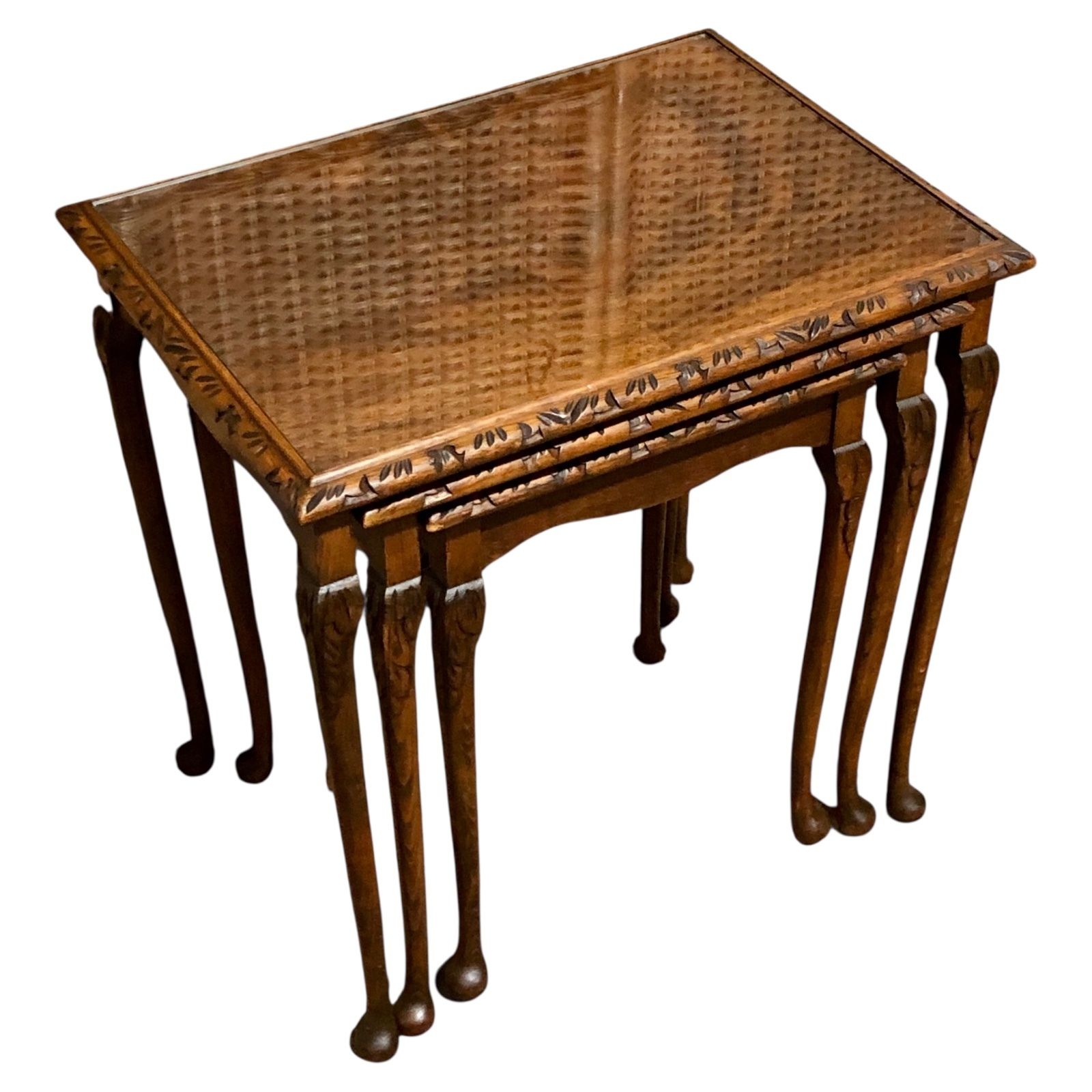 Handsome Vintage Nest Of Tables/Coffee Tables photo for sale