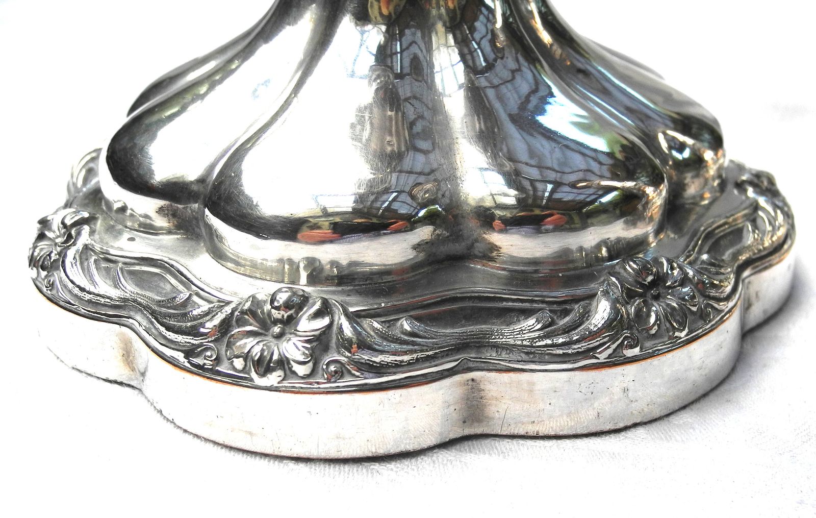 Pair Of Antique Sheffield Plate  Candlesticks, Circa 1815 1820 photo Home Decor