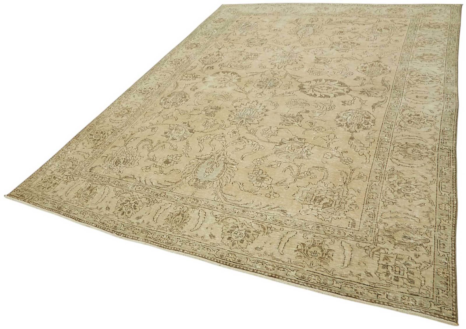 Vintage Hand Knotted Large Area Rug 227 Cm X 328 Cm photo for sale