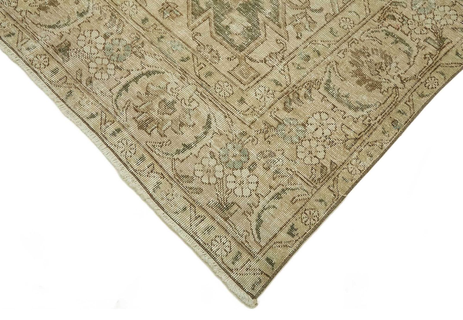 Vintage Hand Knotted Rug 294 Cm X 381 Cm photo Textiles