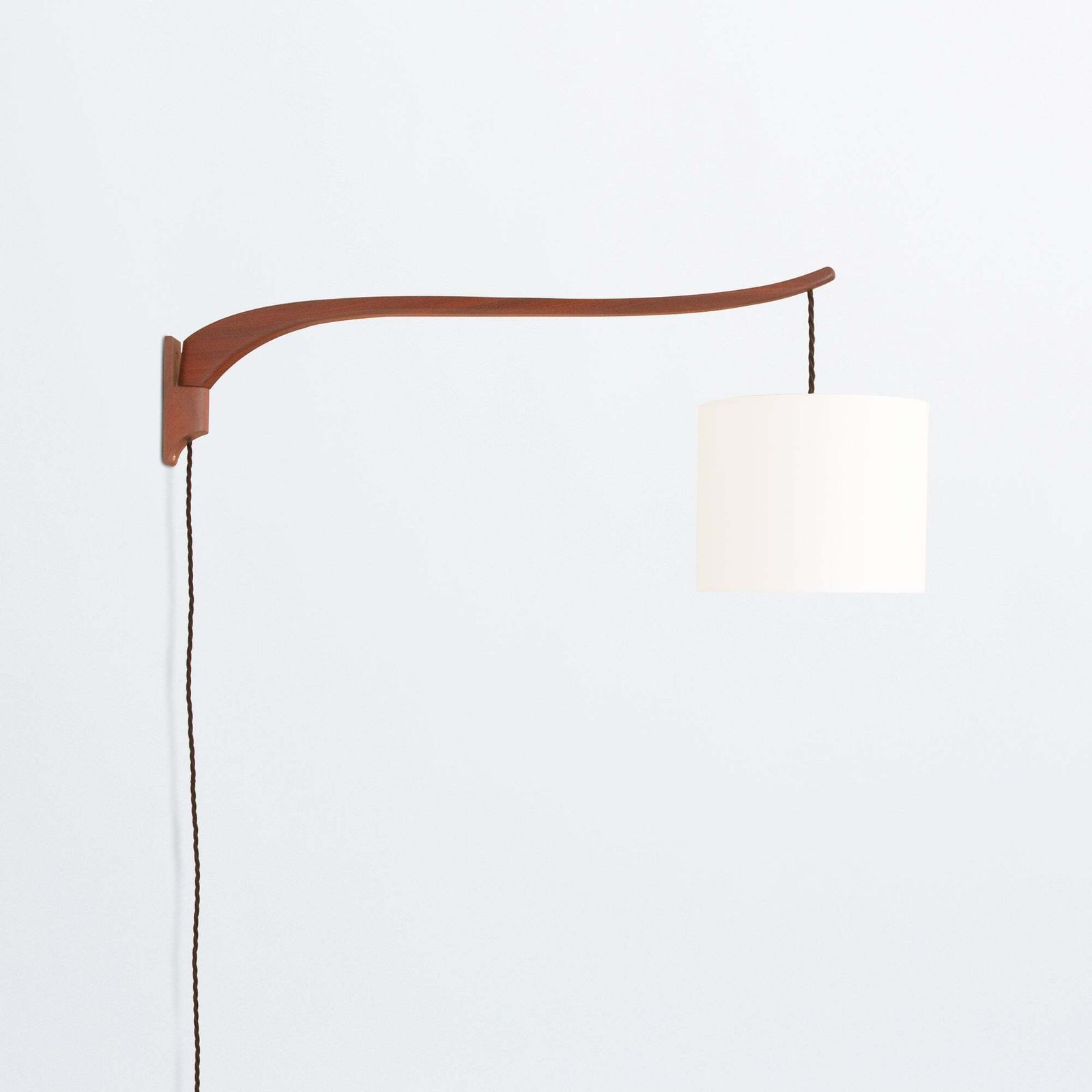 Uno & östen Kristiansson 1960s Wooden Wall Lamp