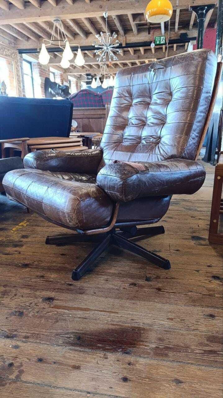 Göte Möbler 1960s Lounge Chair & Ottoman – Swedish Mid Century Modern photo Furniture